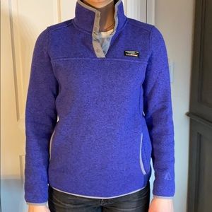 Sweater fleece pullover